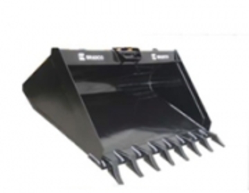 Godet de terrassement standard avec dents 